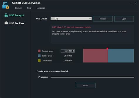 GiliSoft USB Stick Encryption